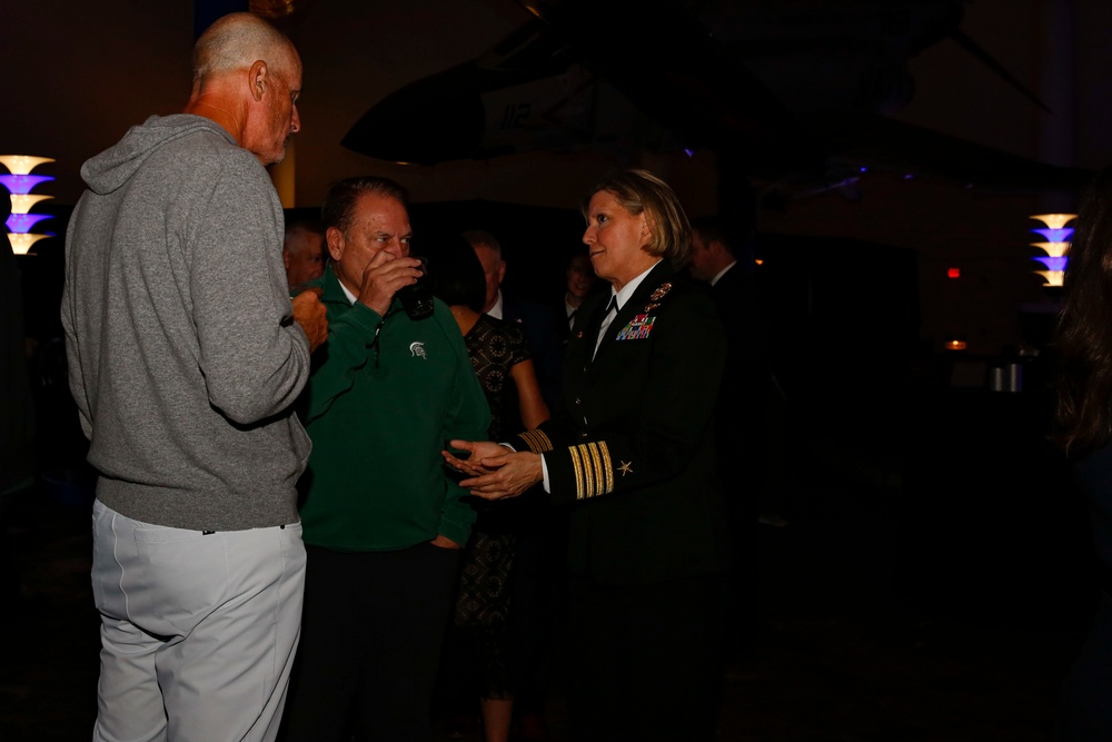 Abraham Lincoln attends Armed Forces Classic - Carrier Edition celebration dinner