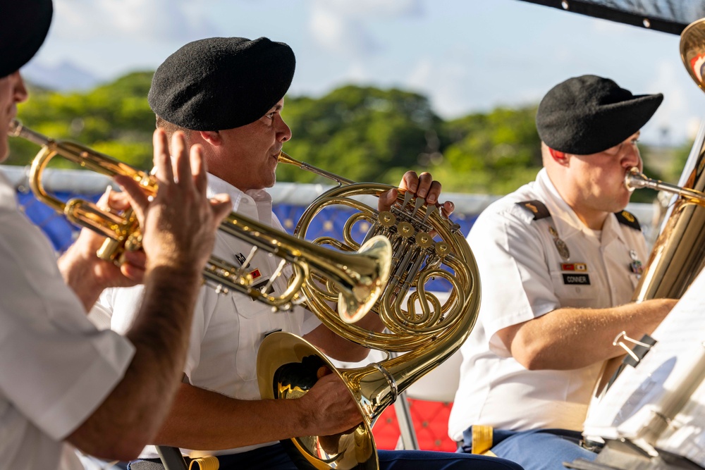 USS Missouri Memorial Association Hosts Veteran's Day Sunset Ceremony