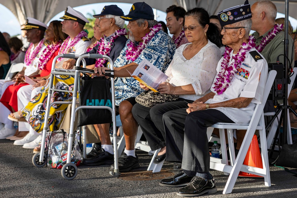 USS Missouri Memorial Association Hosts Veteran's Day Sunset Ceremony