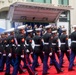 USS Arlington Sailors; II MEF Marines participate in New York City Veterans Day Parade