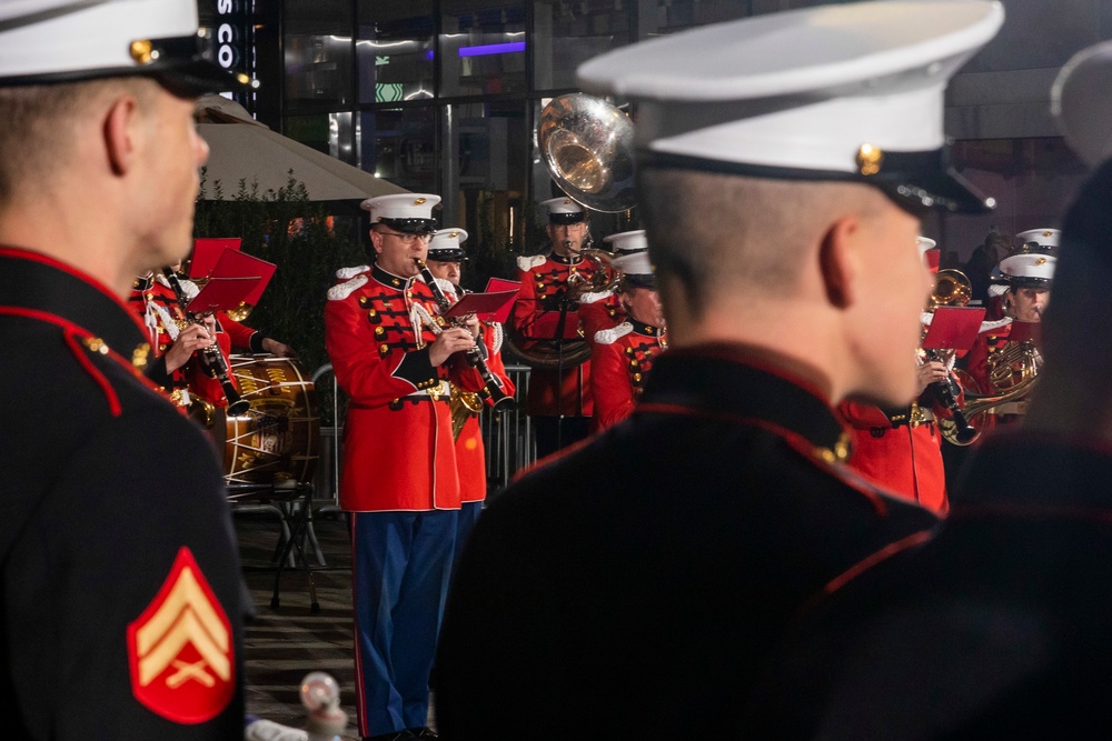 USS Arlington Sailors; II MEF Marines attend The Today Show