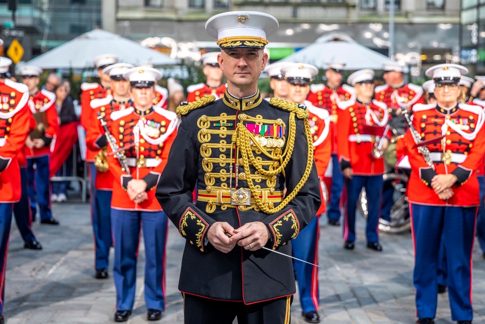 USS Arlington Sailors; II MEF Marines attend The Today Show