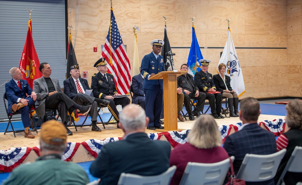 Coast Guard Training Center Cape May Participates in Cape May County Veterans Day Ceremony