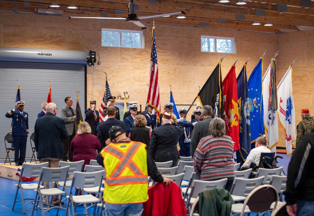 Coast Guard Training Center Cape May Participates in Cape May County Veterans Day Ceremony