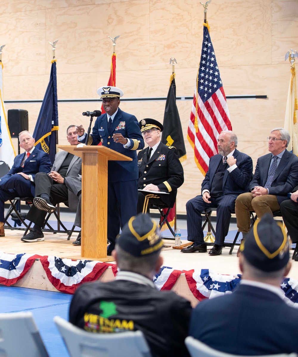 Coast Guard Training Center Cape May Participates in Cape May County Veterans Day Ceremony