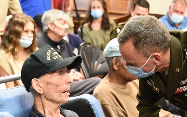 SMDC celebrates Veterans Day with 'Tut' Fann State Veterans Home residents