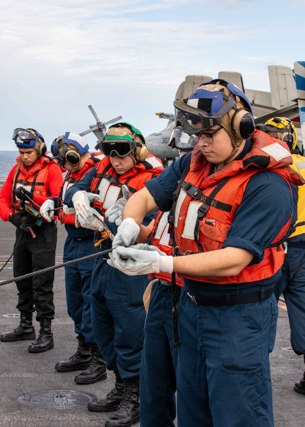 Daily Operations Onboard USS George H.W. Bush (CVN 77)