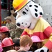 Sparky visits for MacDill Fire Prevention Week