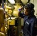 USCGC Hamilton conducts routine watch standing while in the Baltic Sea