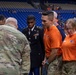 Army North Commander meets with UTSA ROTC cadets before a football game