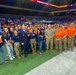 Army North Commander meets with UTSA ROTC cadets before a football game