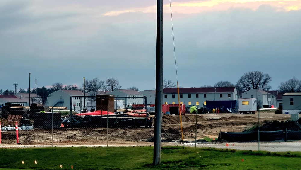 November 2022 construction operations of $11.96 million transient training brigade headquarters at Fort McCoy