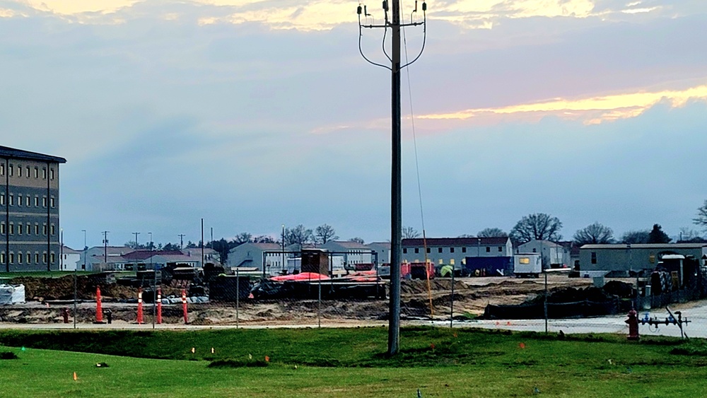 November 2022 construction operations of $11.96 million transient training brigade headquarters at Fort McCoy