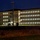 New barracks at night at Fort McCoy