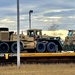 411th Engineer Company equipment deployment by rail movement at Fort McCoy