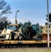 411th Engineer Company equipment deployment by rail movement at Fort McCoy