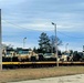 411th Engineer Company equipment deployment by rail movement at Fort McCoy