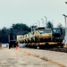 411th Engineer Company equipment deployment by rail movement at Fort McCoy