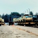 411th Engineer Company equipment deployment by rail movement at Fort McCoy