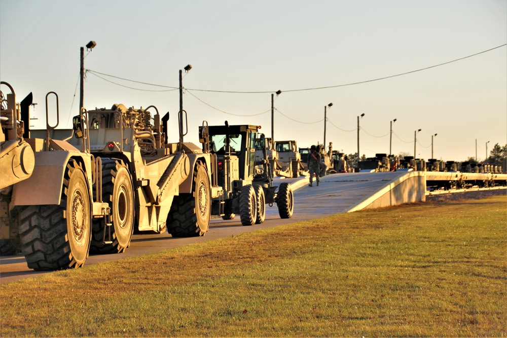 Fort McCoy supports rail movement for Army Reserve’s 411th Engineer Company