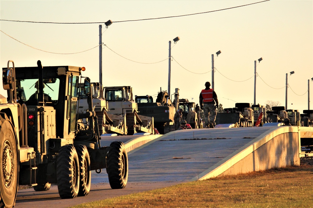 Fort McCoy supports rail movement for Army Reserve’s 411th Engineer Company