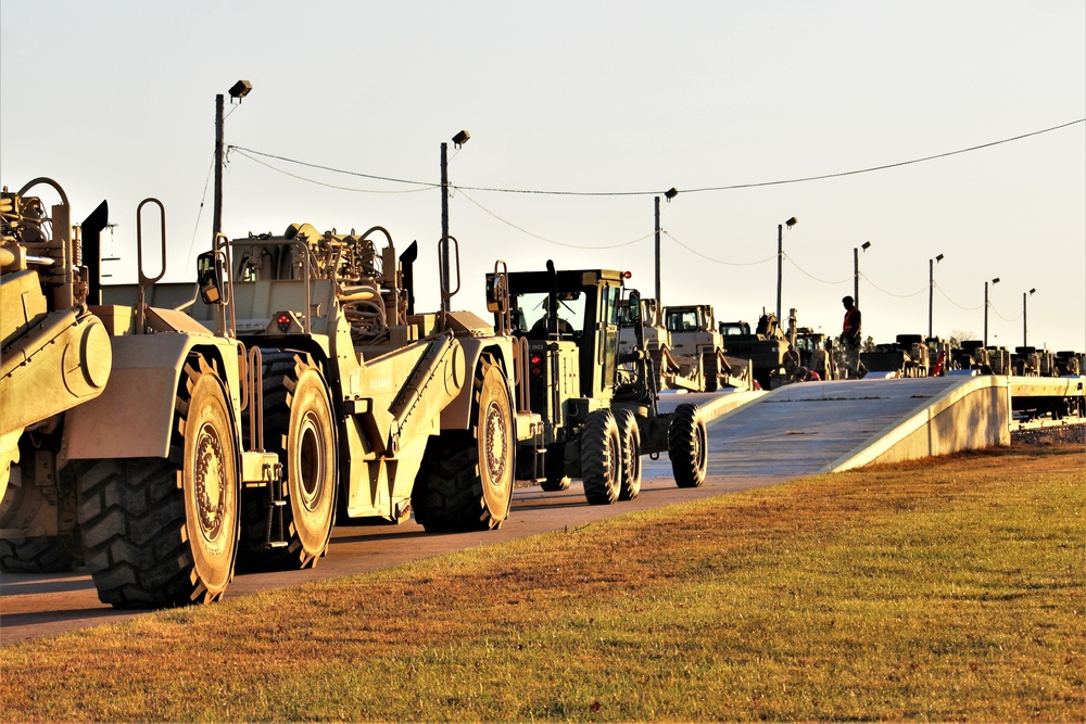 Fort McCoy supports rail movement for Army Reserve’s 411th Engineer Company