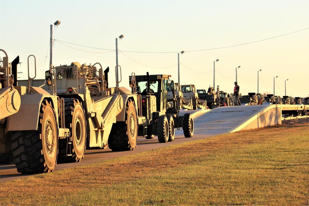 Fort McCoy supports rail movement for Army Reserve’s 411th Engineer Company