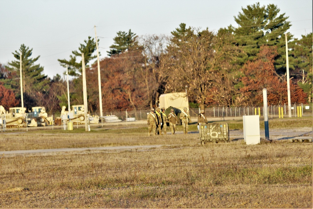 Fort McCoy supports rail movement for Army Reserve’s 411th Engineer Company