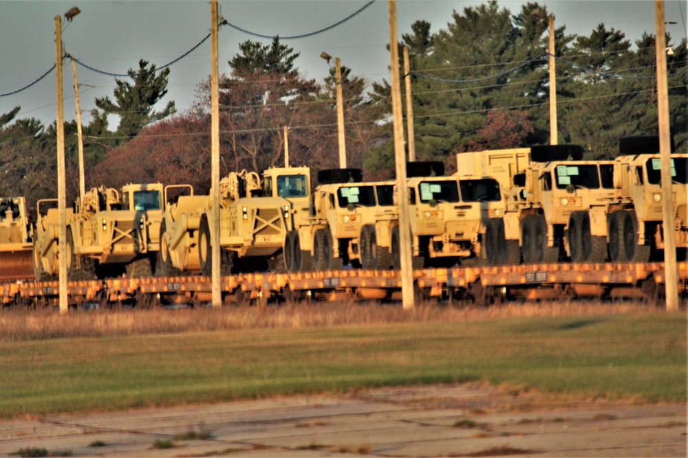 Fort McCoy supports rail movement for Army Reserve’s 411th Engineer Company