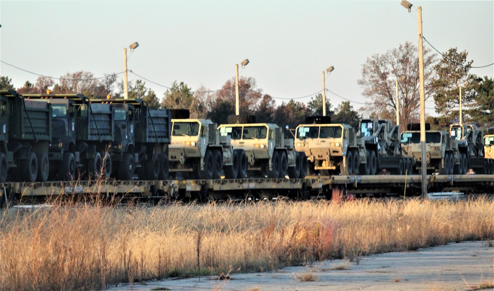 Fort McCoy supports rail movement for Army Reserve’s 411th Engineer Company