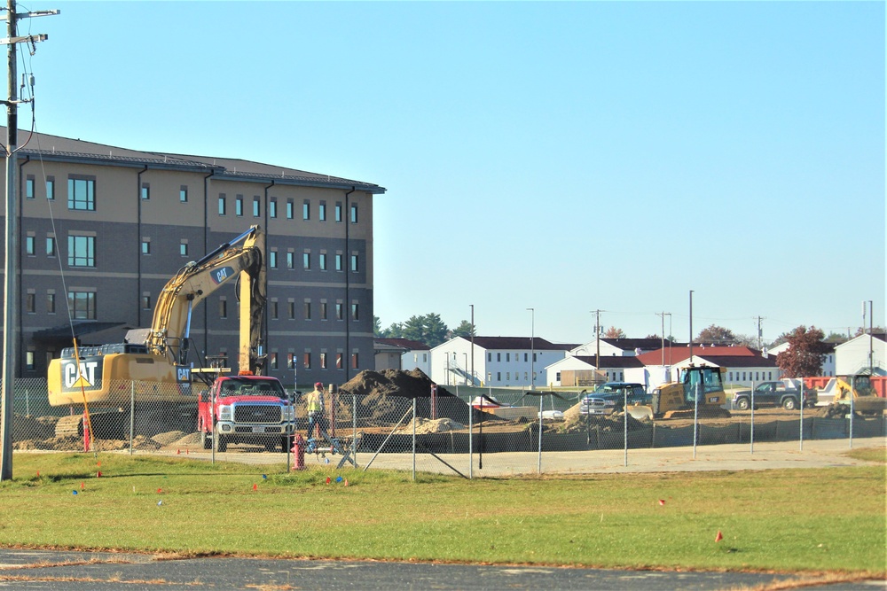 November 2022 construction operations of $11.96 million transient training brigade headquarters at Fort McCoy