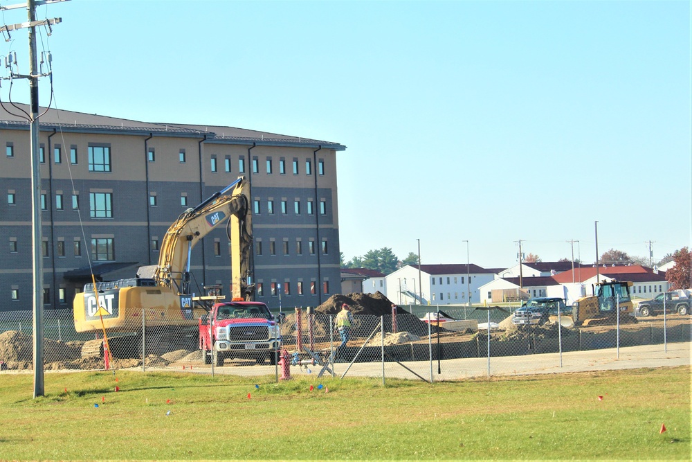 November 2022 construction operations of $11.96 million transient training brigade headquarters at Fort McCoy