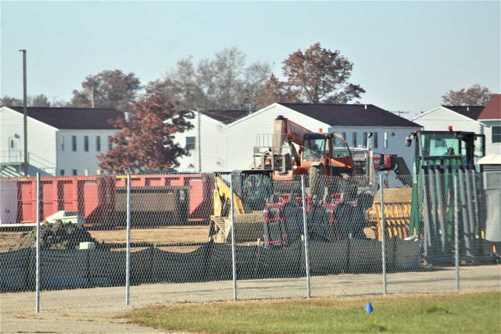 November 2022 construction operations of $11.96 million transient training brigade headquarters at Fort McCoy