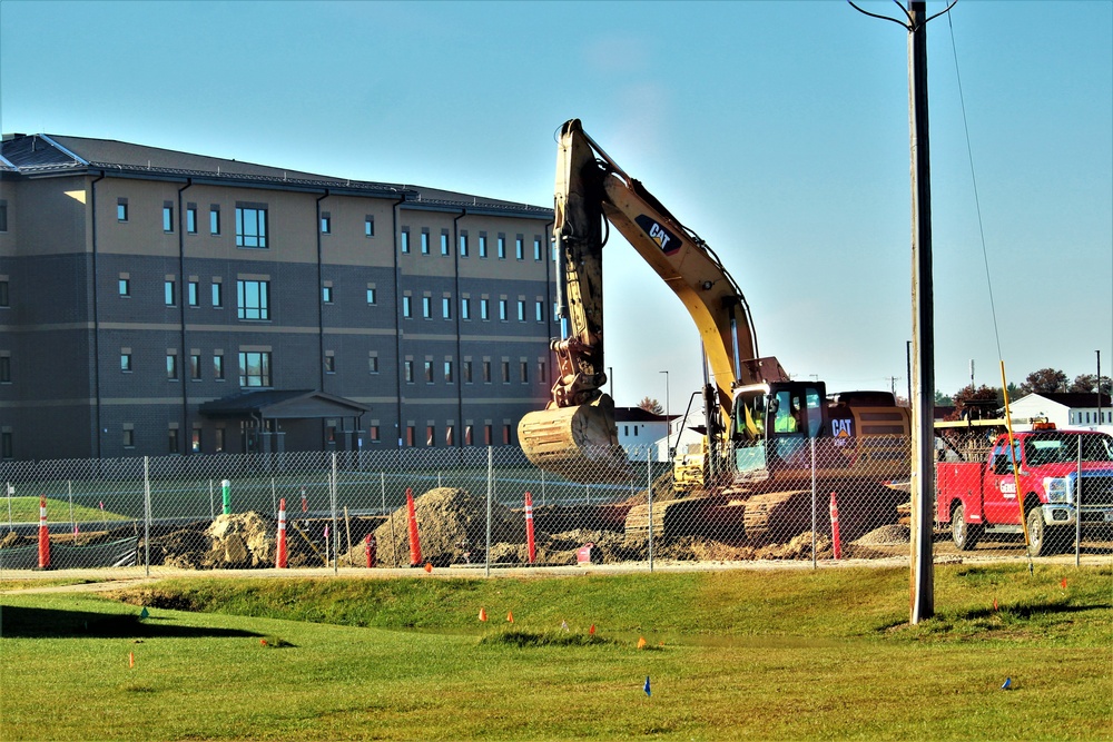 November 2022 construction operations of $11.96 million transient training brigade headquarters at Fort McCoy