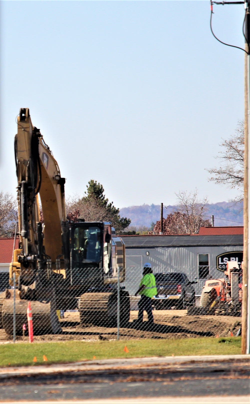 November 2022 construction operations of $11.96 million transient training brigade headquarters at Fort McCoy