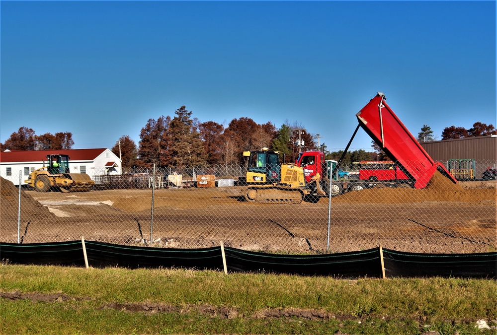 November 2022 construction operations of $11.96 million transient training brigade headquarters at Fort McCoy