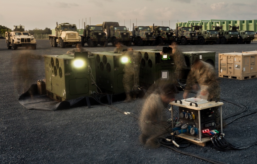 Keen Sword 23: Marines Conduct Generator Maintenance