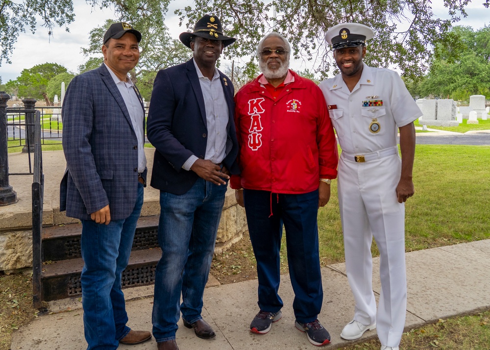 NTAG San Antonio Attends Buffalo Soldiers Veteran's Day Commemorative Ceremony