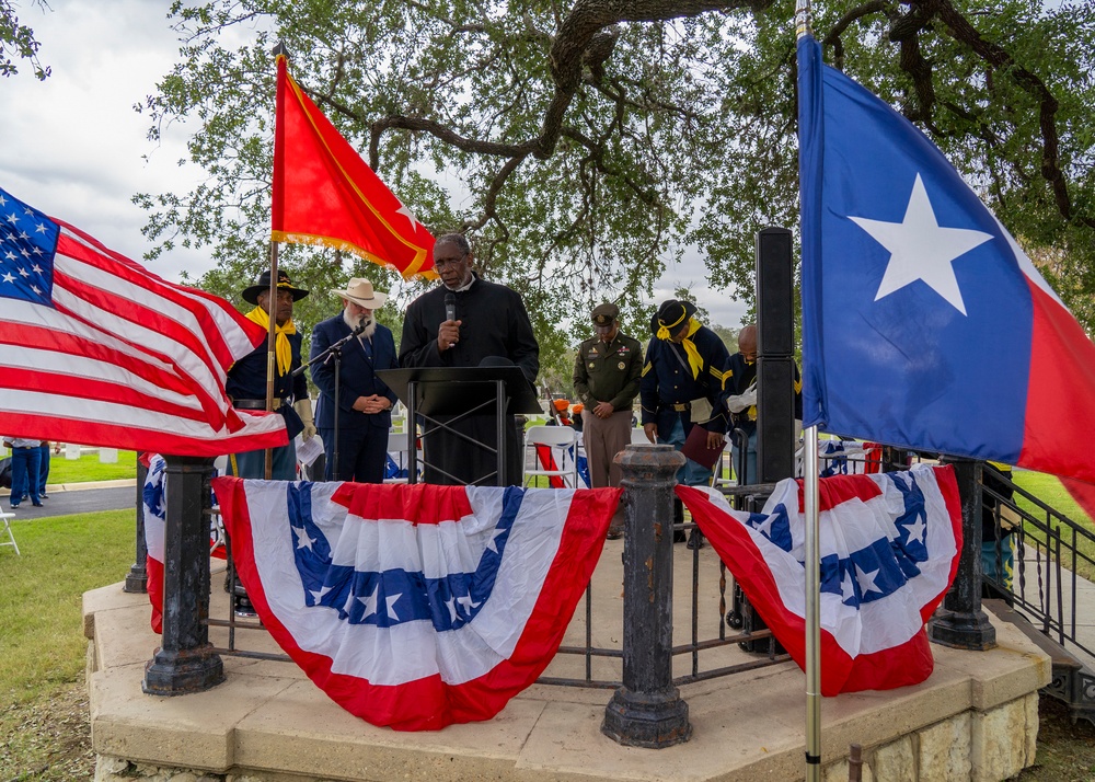 NTAG San Antonio Attends Buffalo Soldiers Veteran's Day Commemorative Ceremony