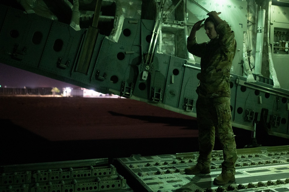 8th Airlift Squadron Executes Combat Airlift Operation