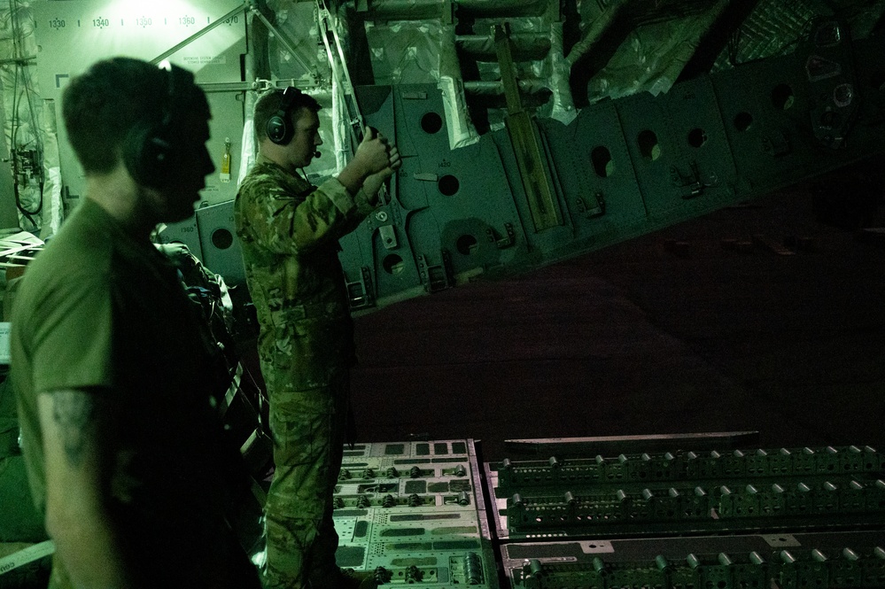 8th Airlift Squadron Executes Combat Airlift Operation