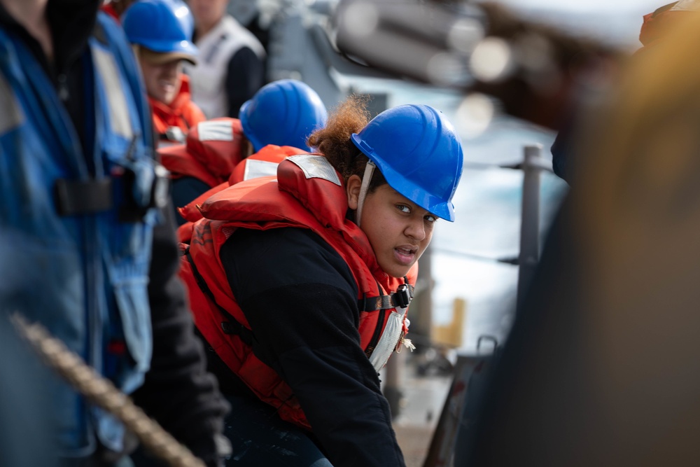 USS Normandy Participates in the Training Exercise Silent Wolverine