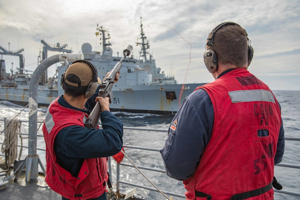 USS Normandy Participates in the Training Exercise Silent Wolverine