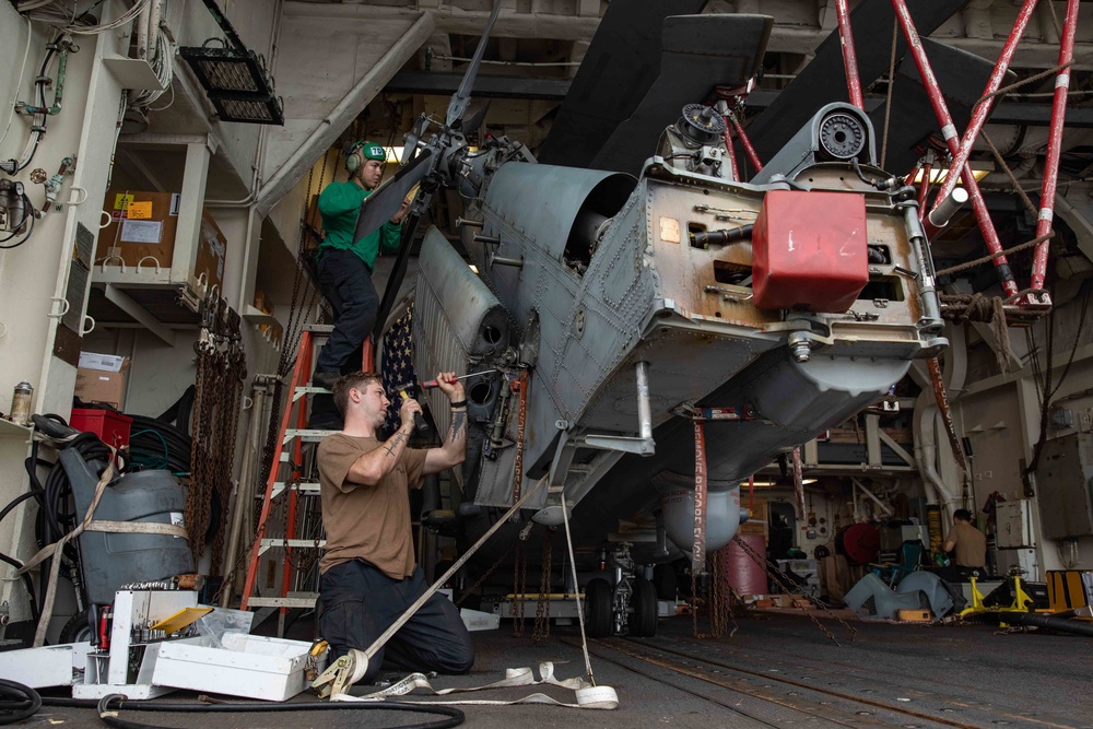 USS Normandy Participates in the Training Exercise Silent Wolverine