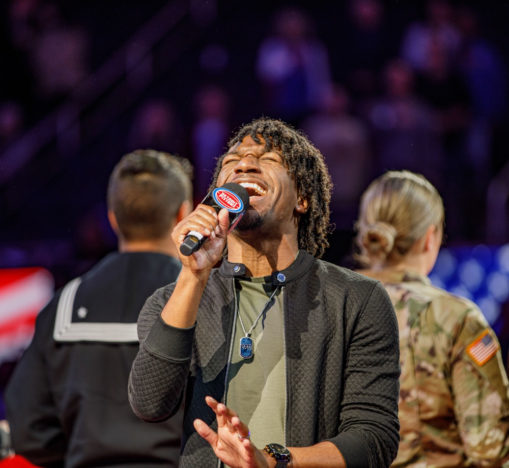 Detroit Pistons Host Military Appreciation Night