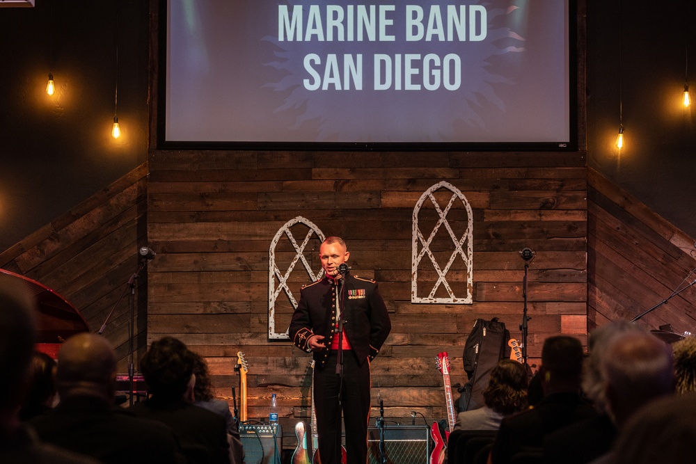 Marine Band San Diego Rock and Roll Hall of Fame Induction