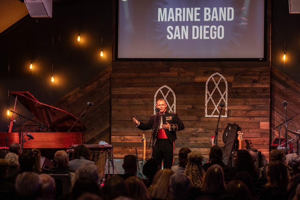 Marine Band San Diego Rock and Roll Hall of Fame Induction