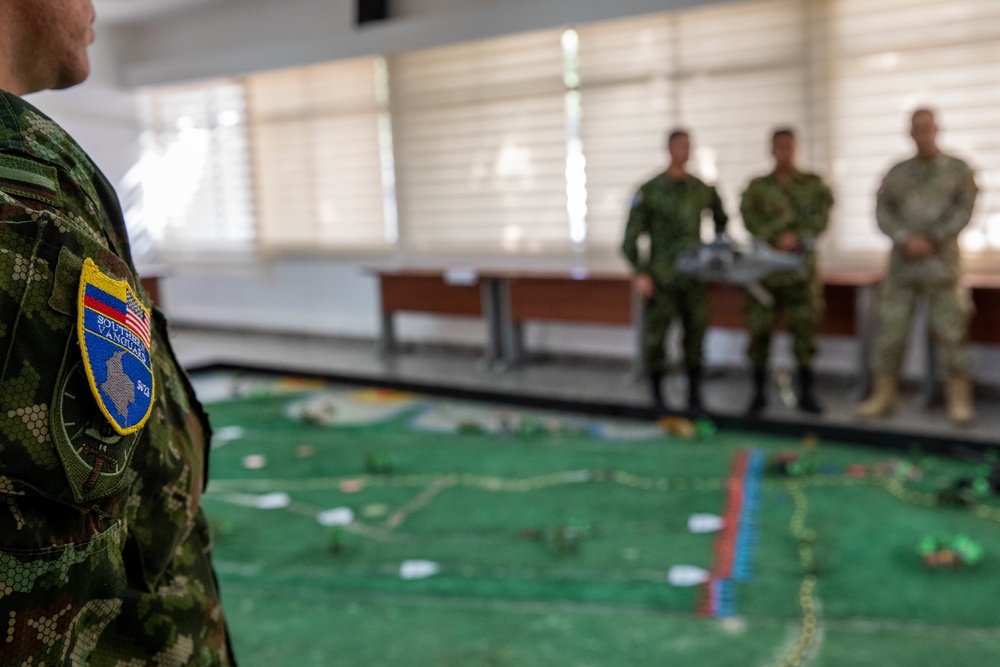Exercise Southern Vanguard 23 Peruvian General Officer Visit