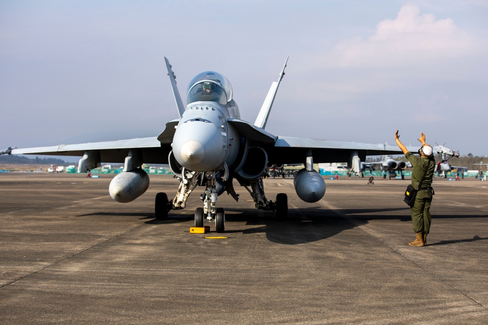 Keen Sword 2023: VMFA-312 Operate Out Of Nyutabaru