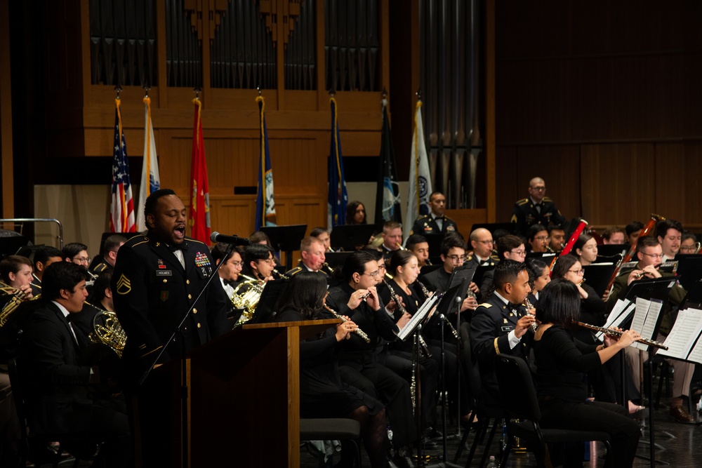 UTSA and 323d U.S. Army band &quot;Fort Sam's Own&quot; Veteran's Day Tribute Joint Concert